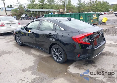 2019 Honda Civic Ex из США, поврежденный, VIN JHMFC1F30KX006060